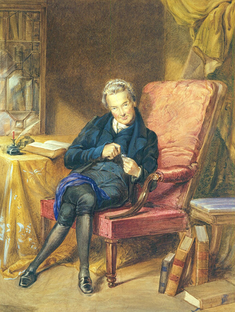 Portret van William Wilberforce (1759-1833) 1833 door George Richmond