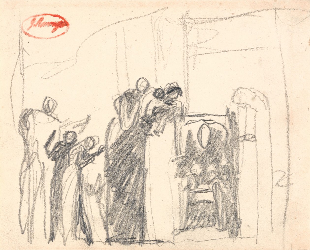 De levensfasen van de mens: Ouderdom door George Romney