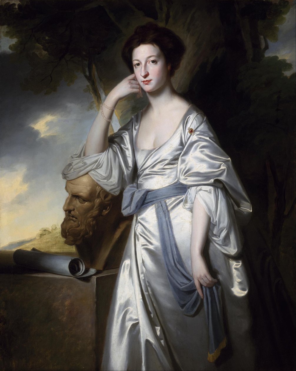Elizabeth, Lady Blunt door George Romney