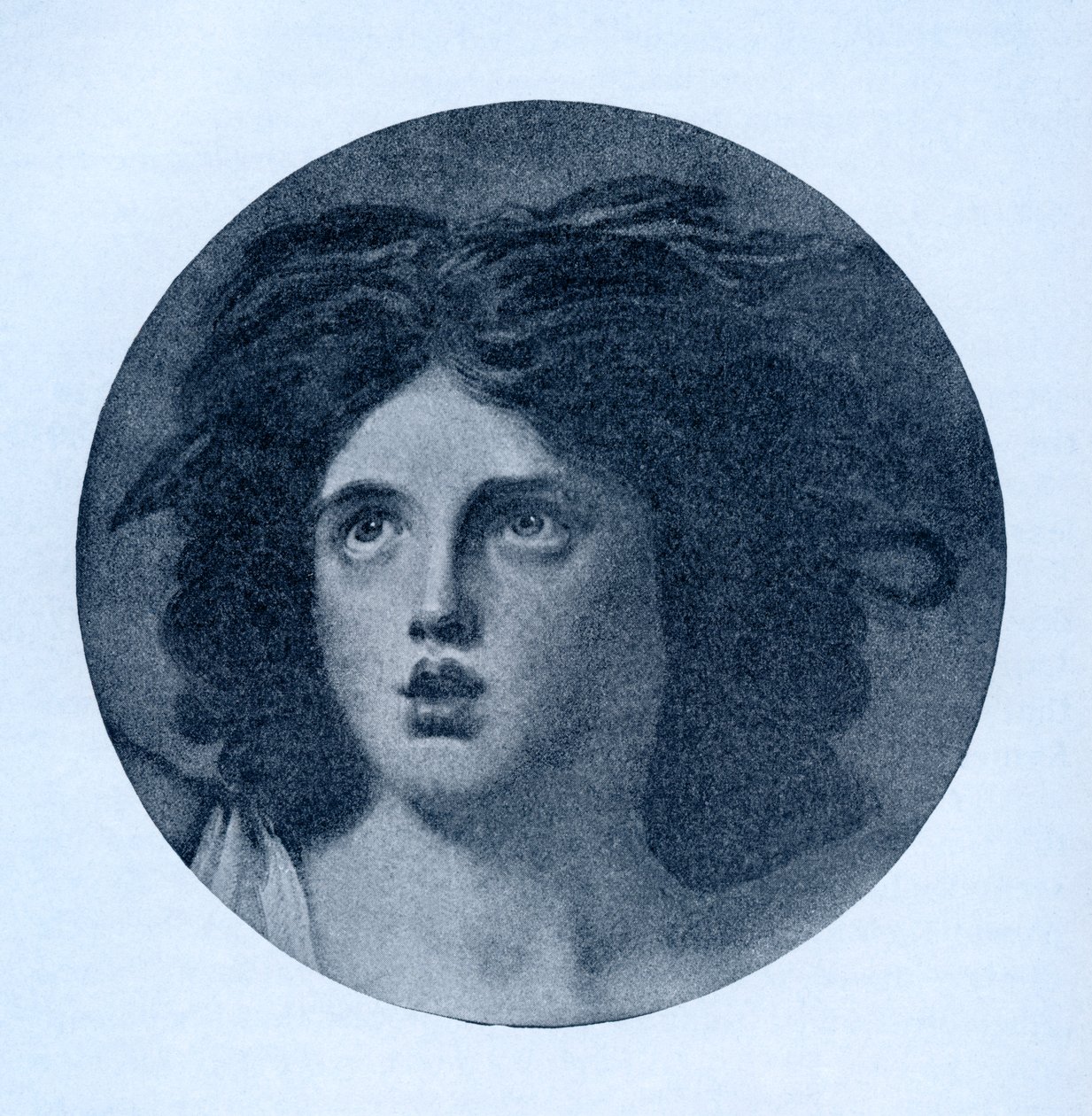 Emma Lady Hamilton door George Romney