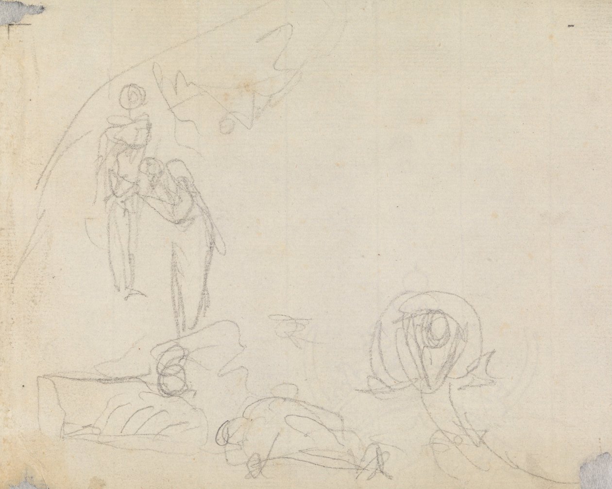 Figuur Samenstellingsstudie 16 door George Romney