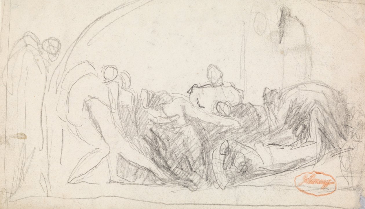 Figuur Samenstellingsstudie 22 door George Romney