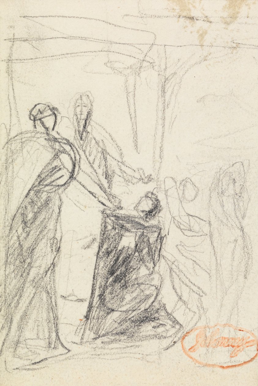 Figuur Samenstellingsstudie 40 door George Romney