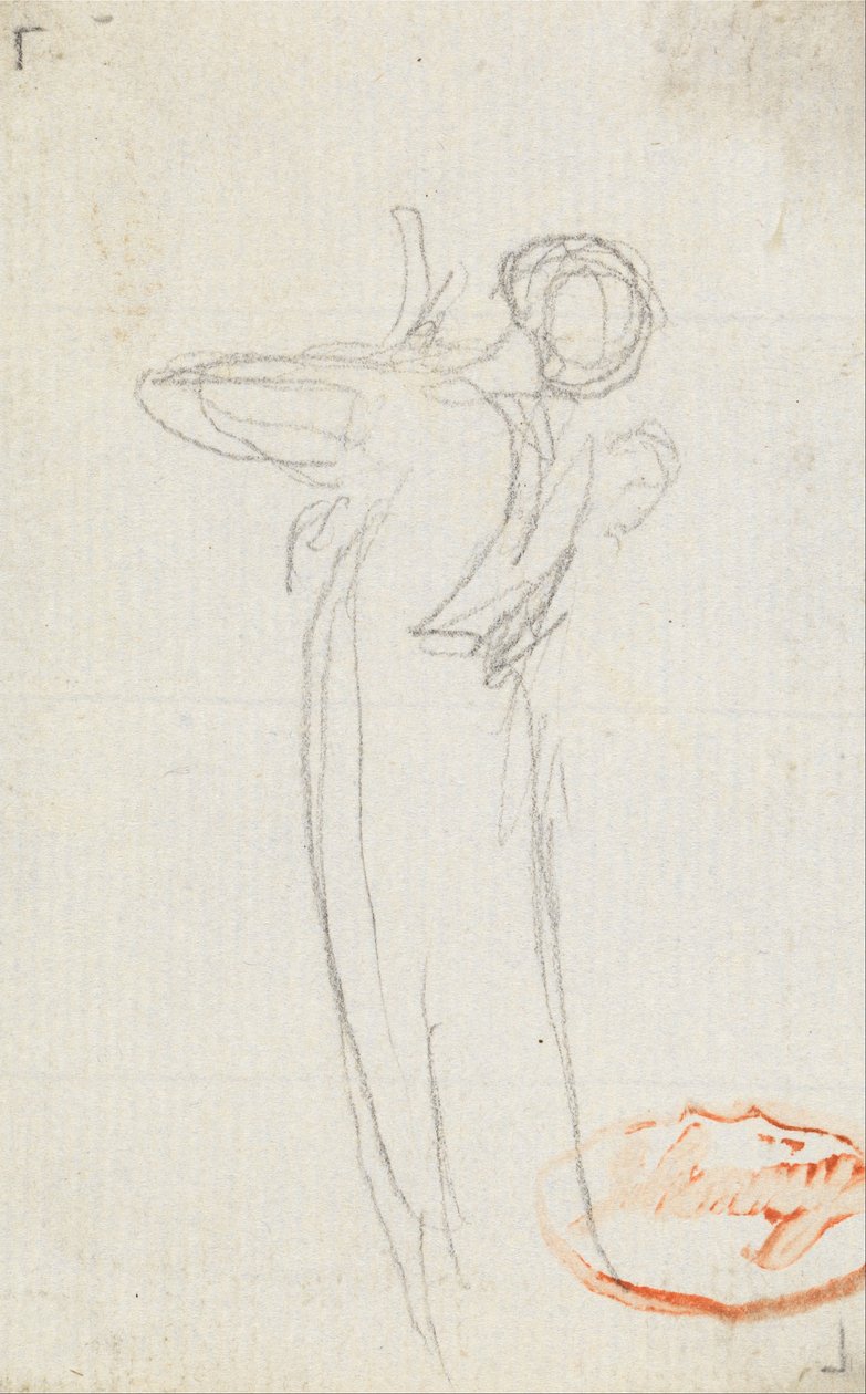 Figuur Elf onderzoeken door George Romney