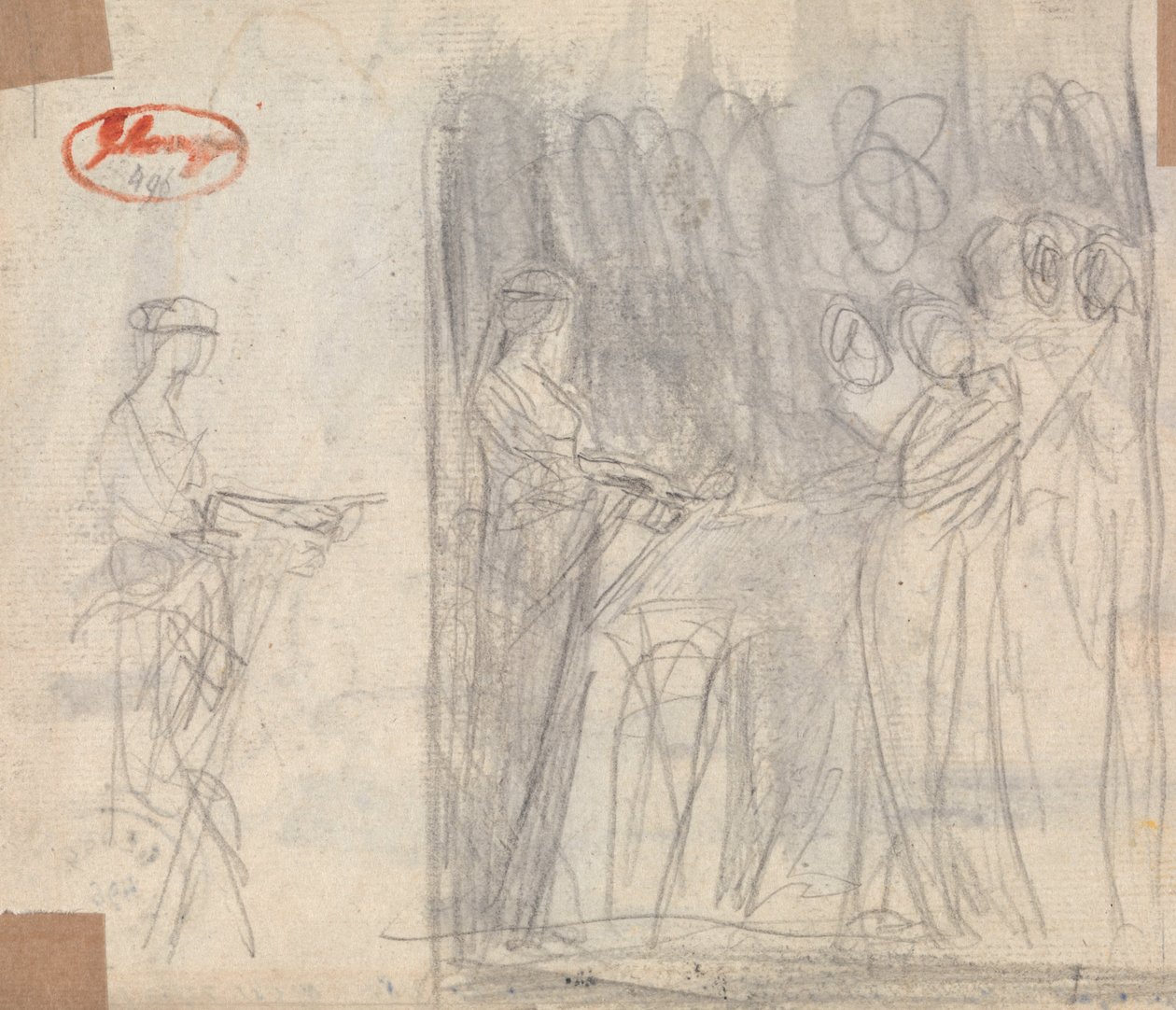 Inwijding van een Rustieke Nimf door George Romney