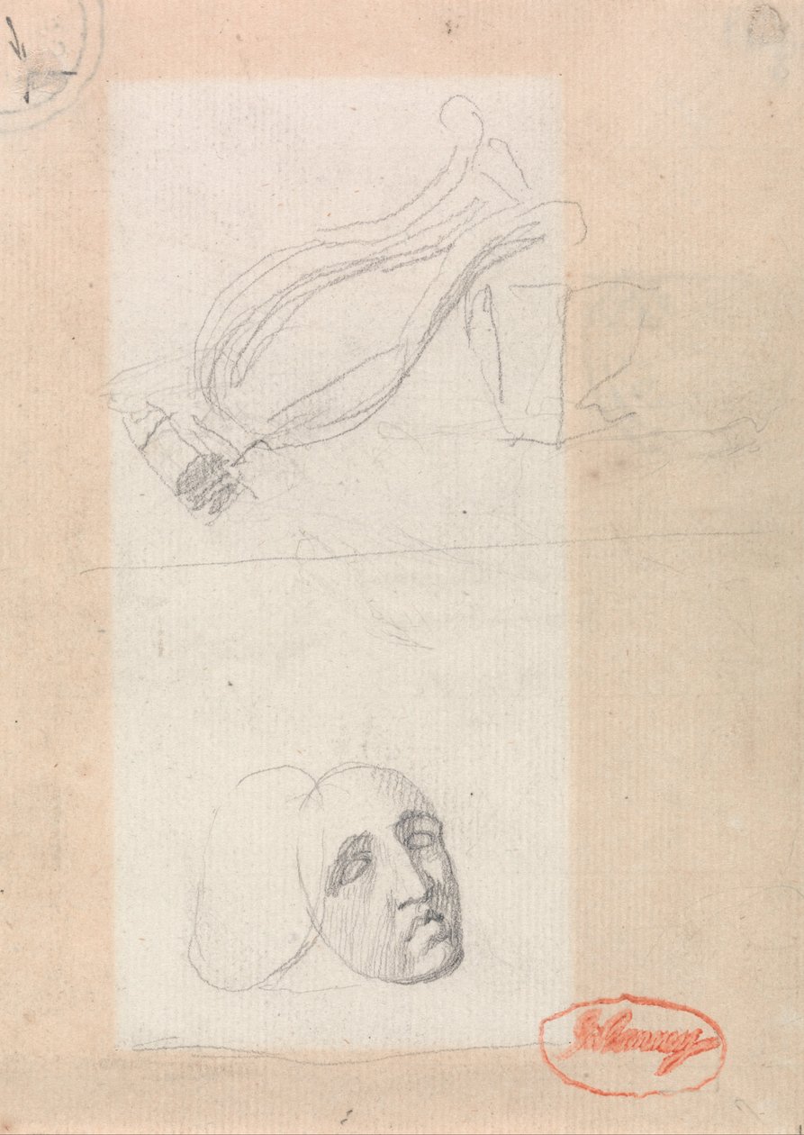 Richard Cumberland Frontispice door George Romney