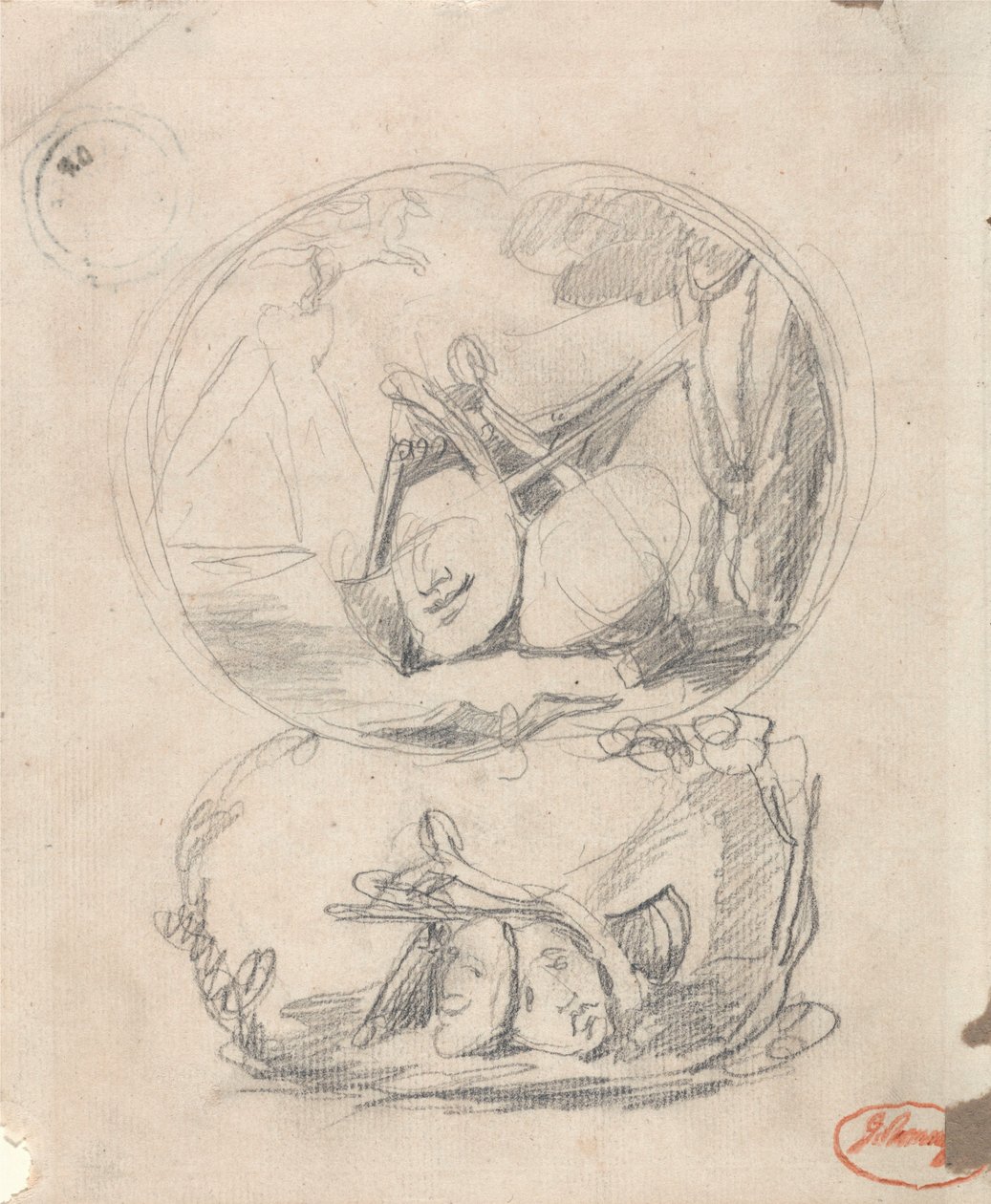 Richard Cumberland – Frontispice door George Romney