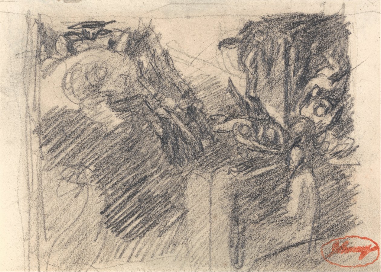 De verzoeking van Christus door George Romney