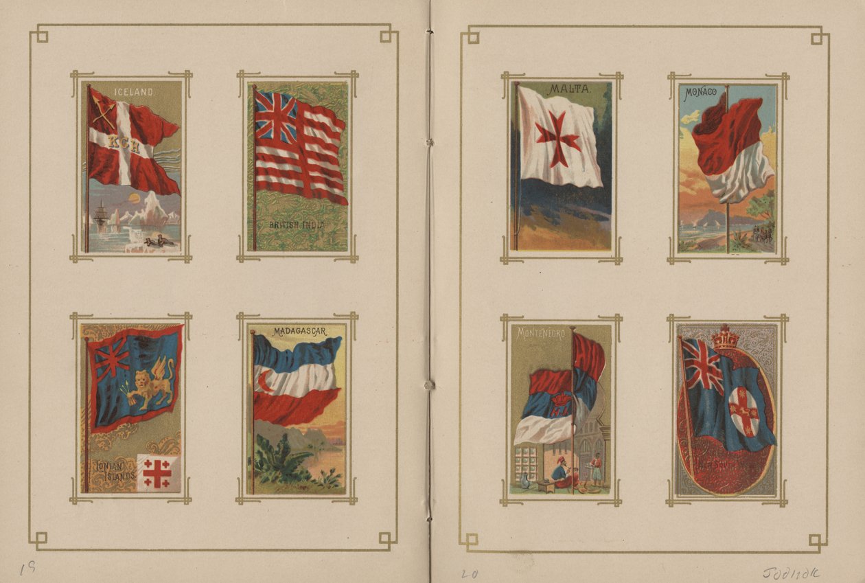 Vlaggen van alle naties en van de staten en territoria van de Verenigde Staten van Amerika - Pagina
