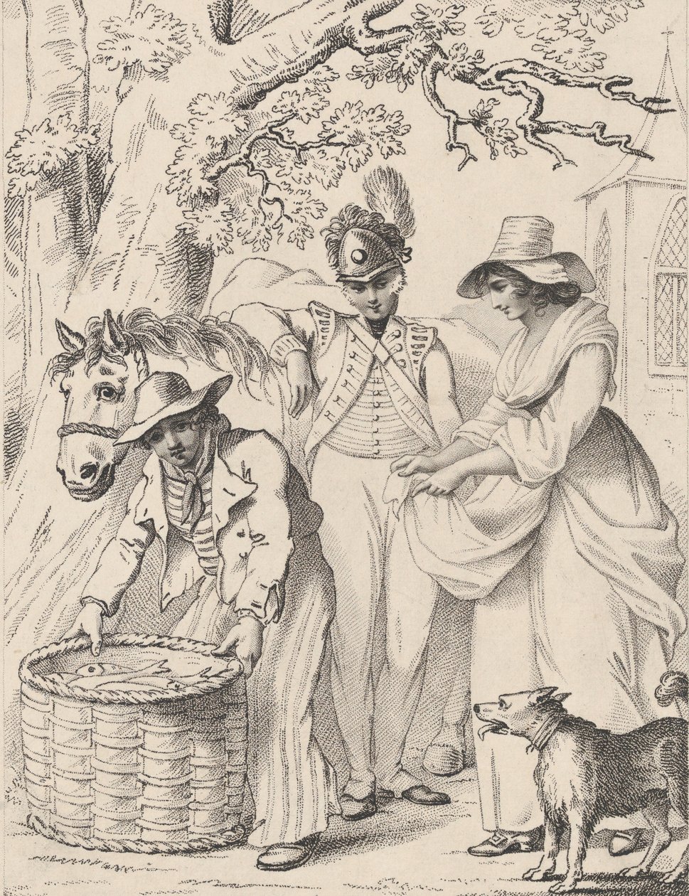 Liefde op het eerste gezicht, 10 januari 1796 door George Shepheard
