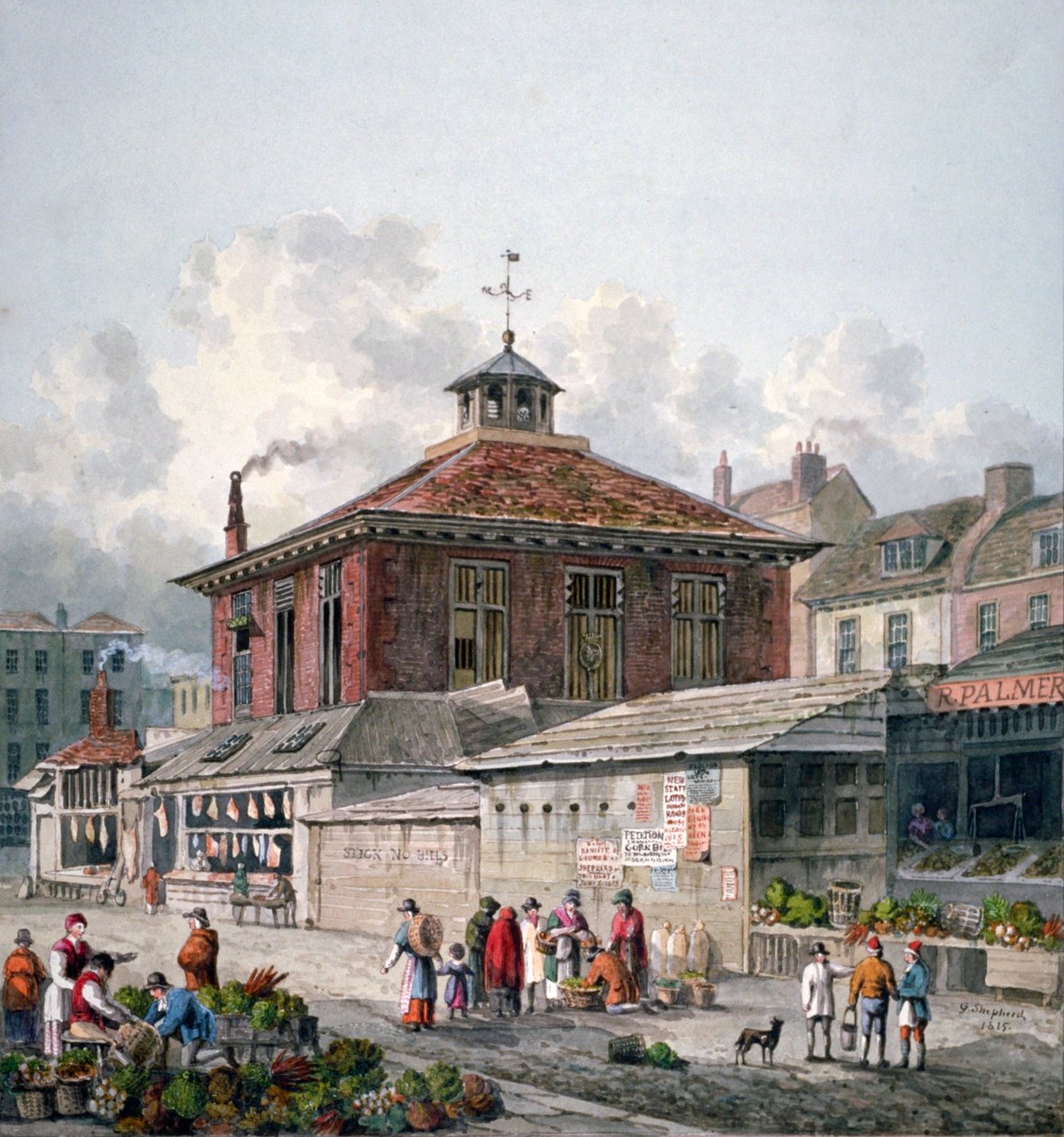 Clare Market, Westminster, Londen door George Shepherd