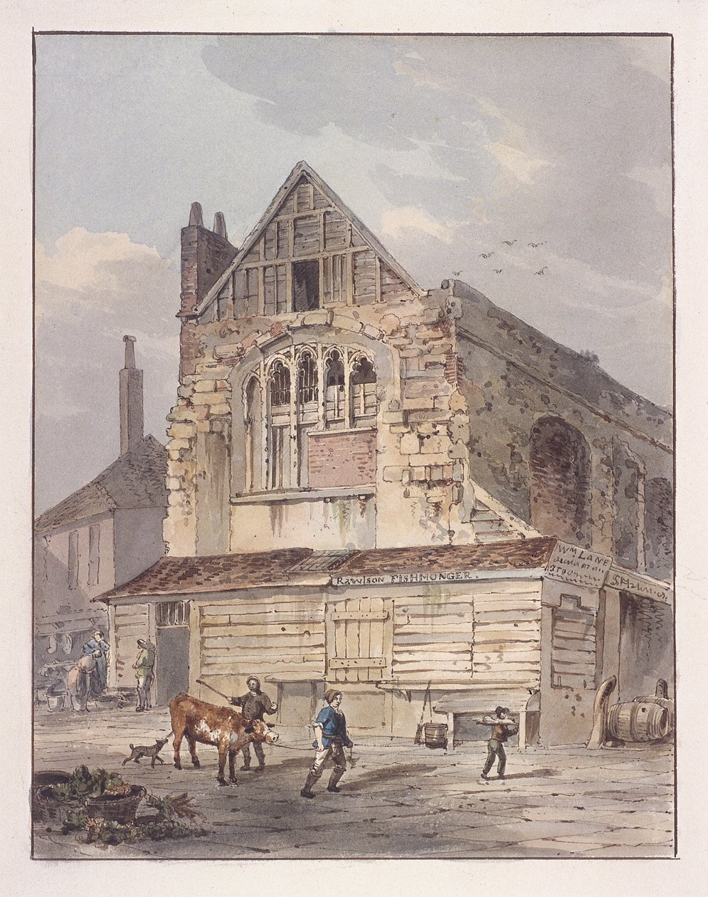 Leadenhall Kapel, Londen door George Shepherd