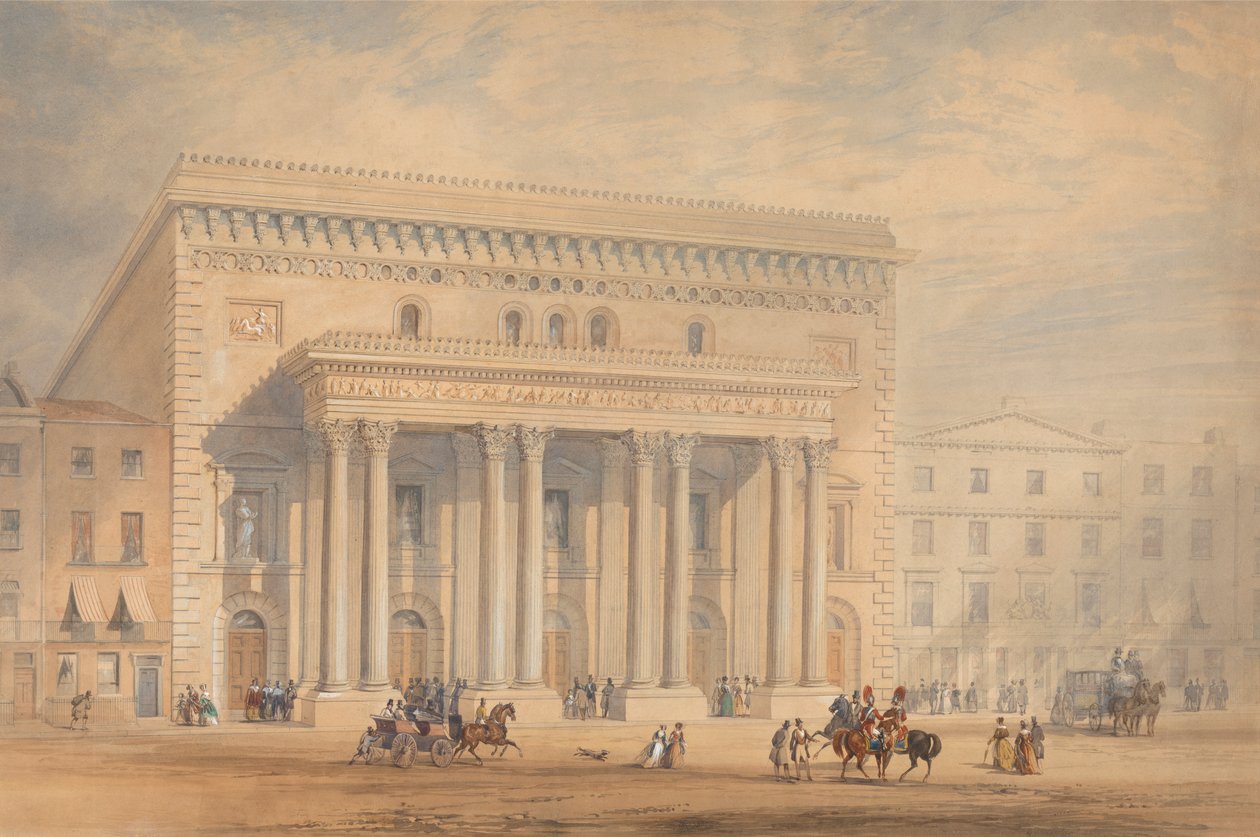 Het Haymarket Theater door George Sidney Shepherd