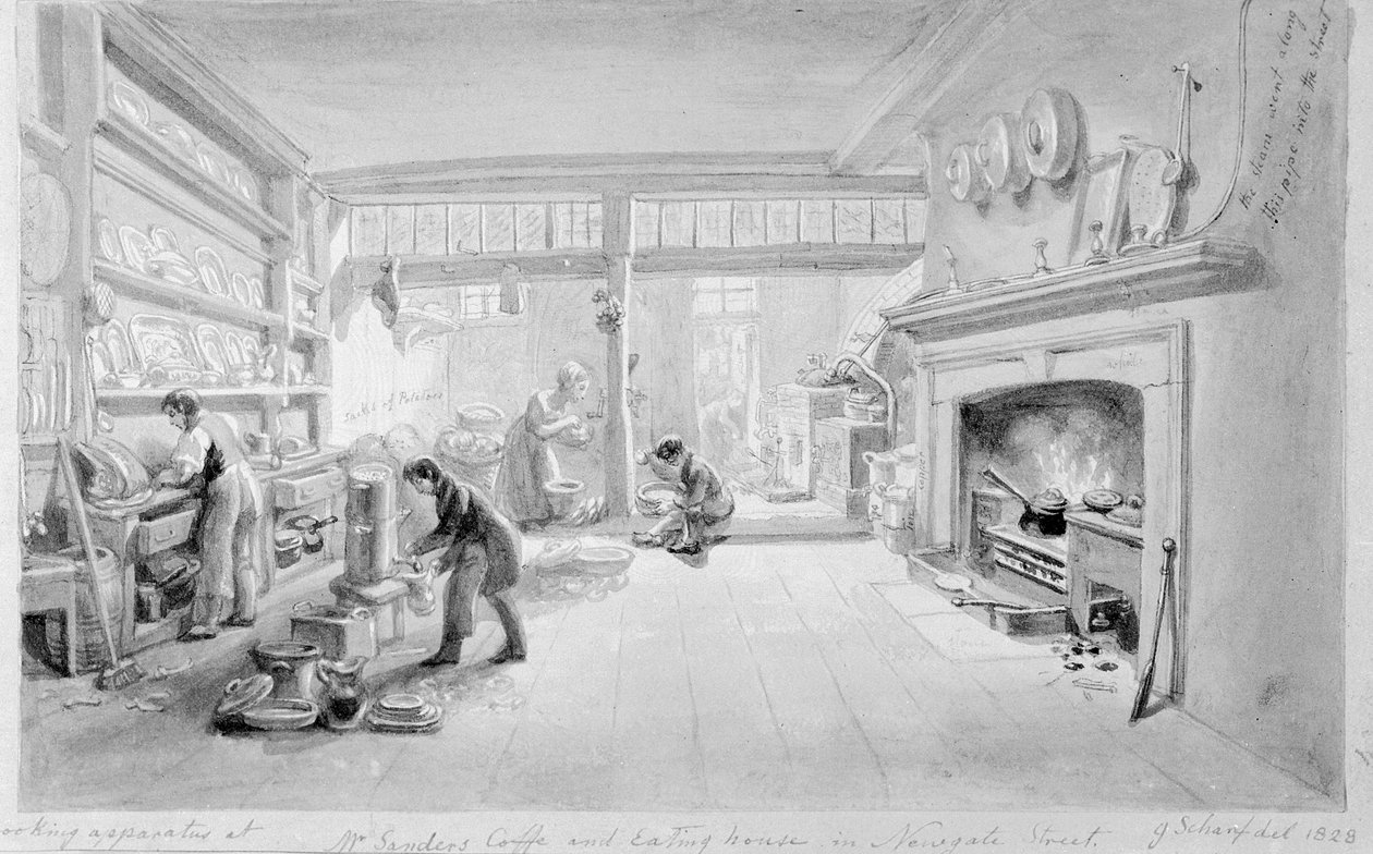 De keuken van Mr. Sander
