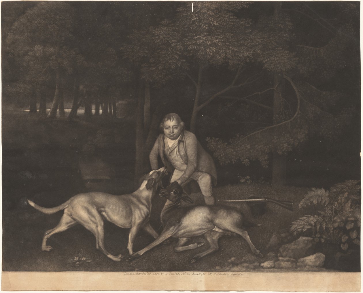 De dood van de hinde door George Stubbs