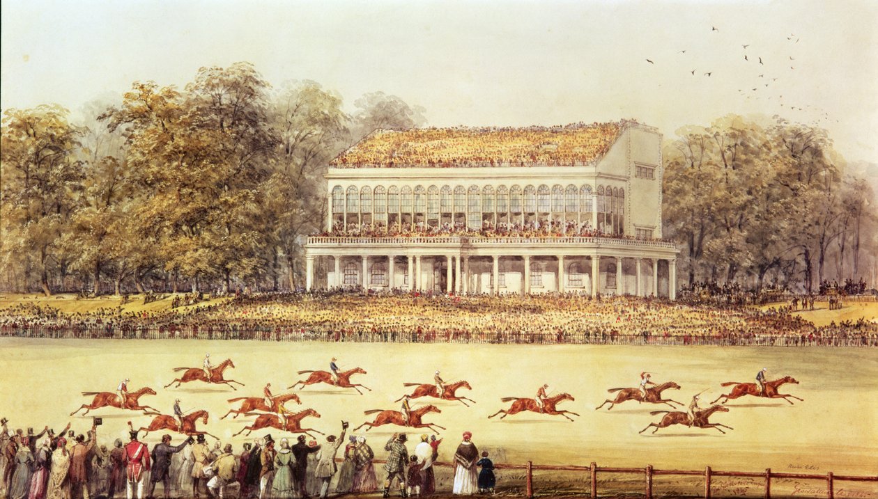 De Goodwood Cup, 1845 door George Tattersall