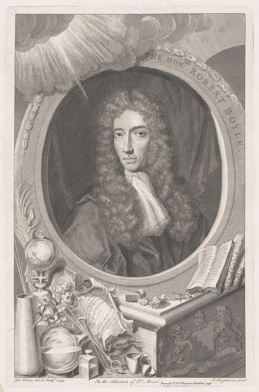 Robert Boyle door George Vertue