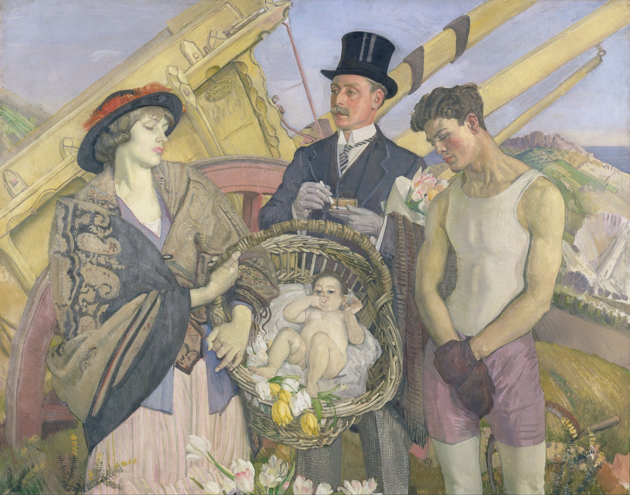 Belangrijke Mensen door George Washington Lambert