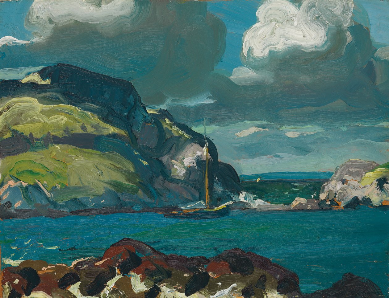 Reusachtige Lucht, 1913 door George Wesley Bellows