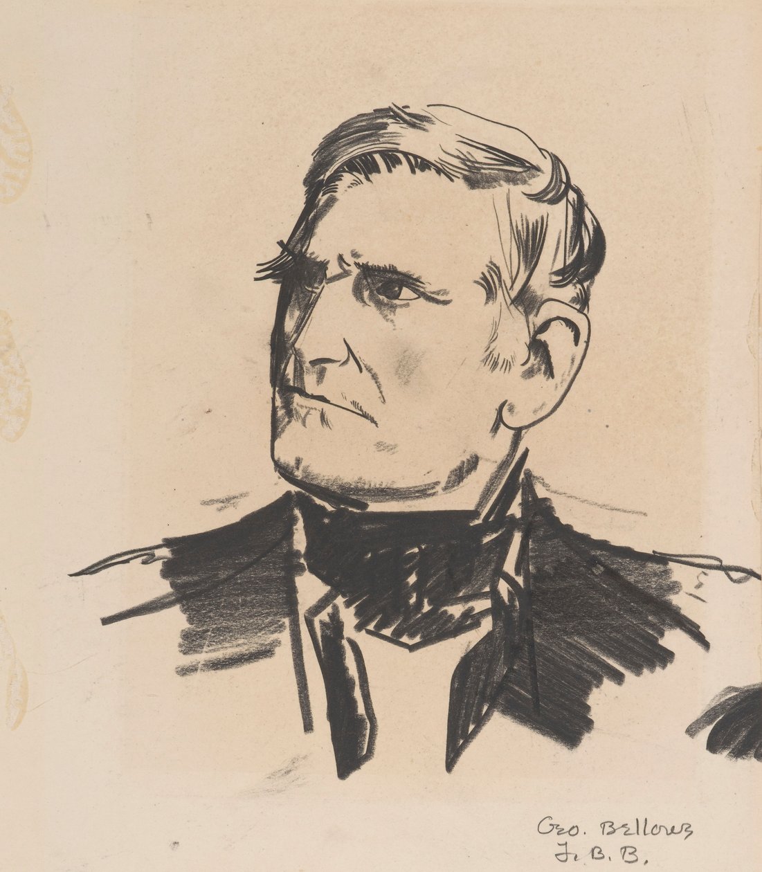 Portret van een Man, c.1922 door George Wesley Bellows