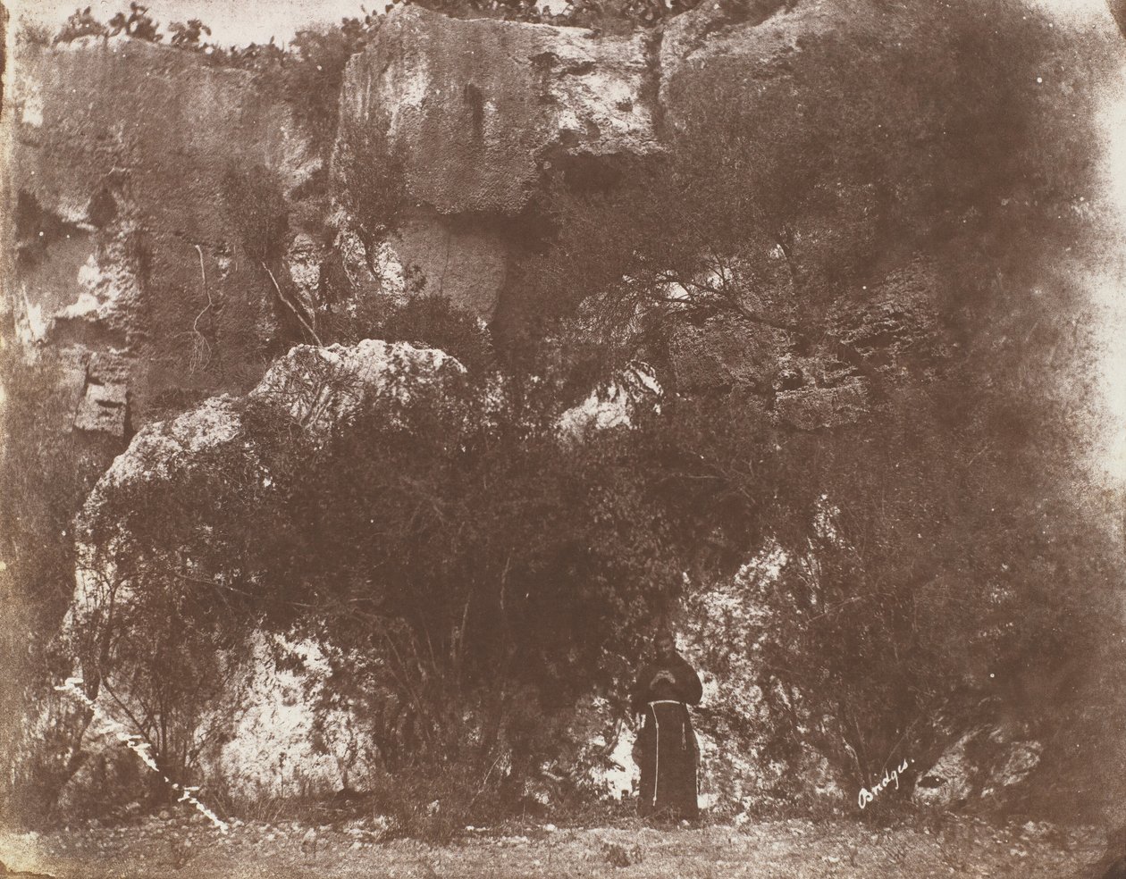 Tuin van Selvia, Syracuse, Sicilië, 1846 door George Wilson Bridges