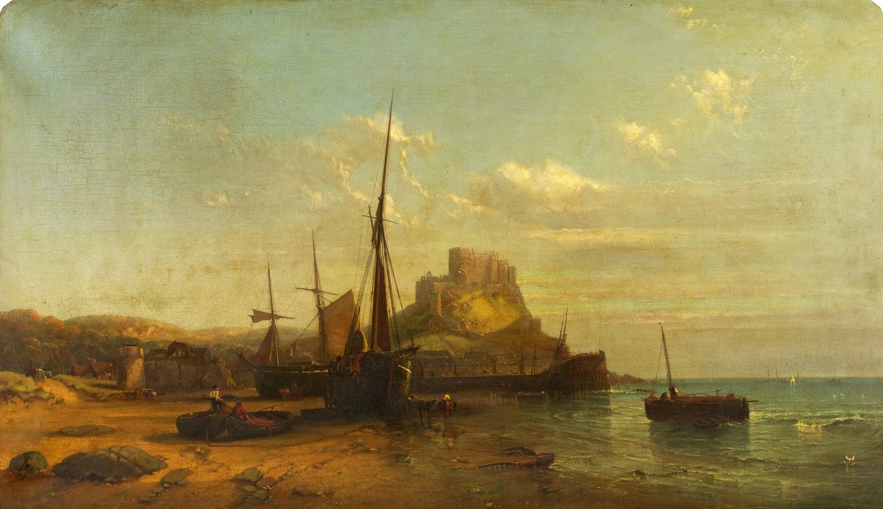 Mont Orgueil, Jersey door George Wolfe
