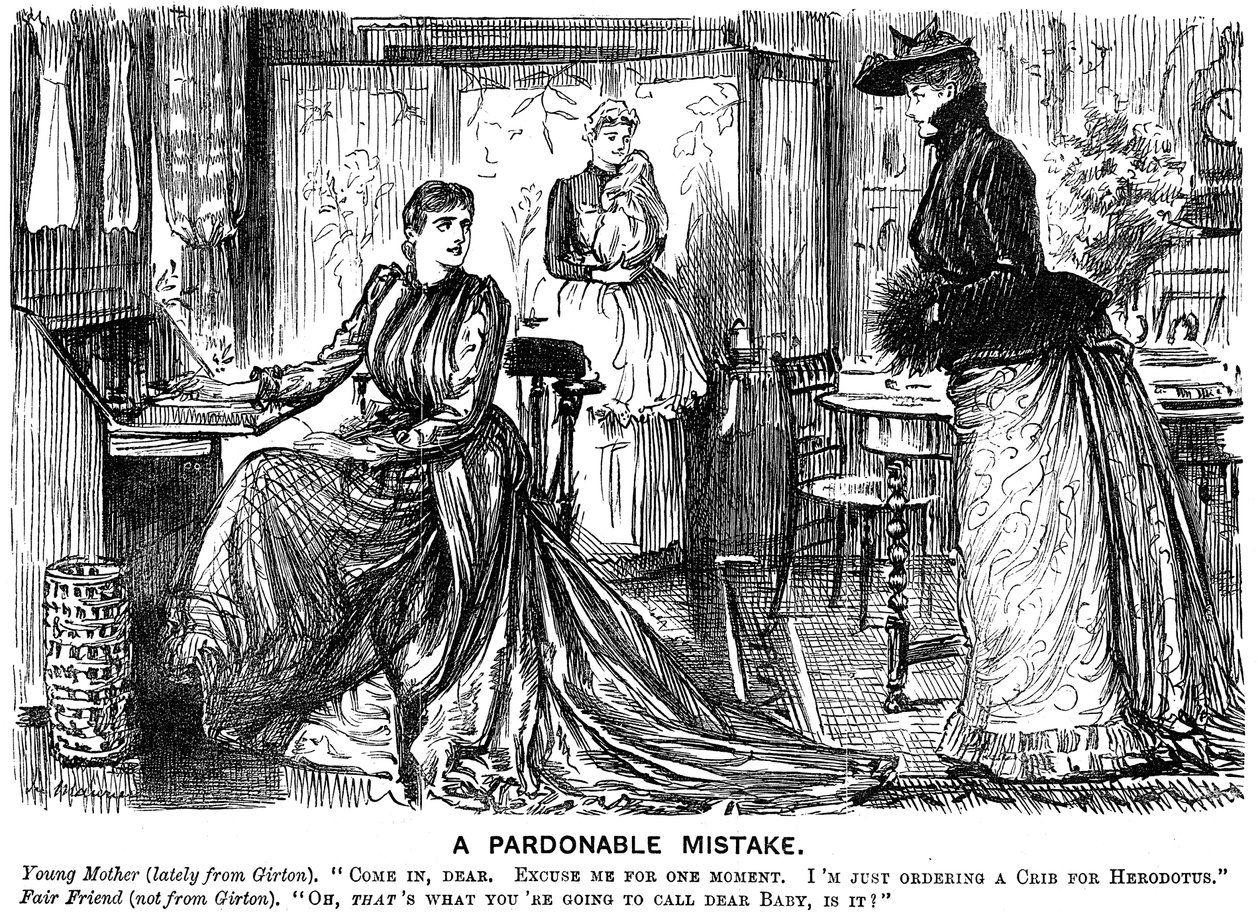 Een vergeeflijke vergissing, 1889 door George du Maurier