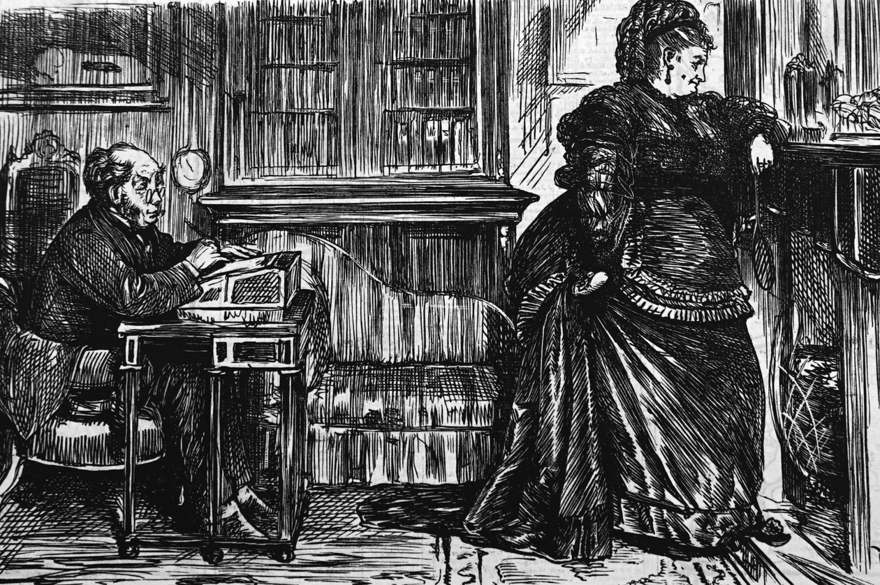 Weer Tijd voor de Volkstelling door George du Maurier