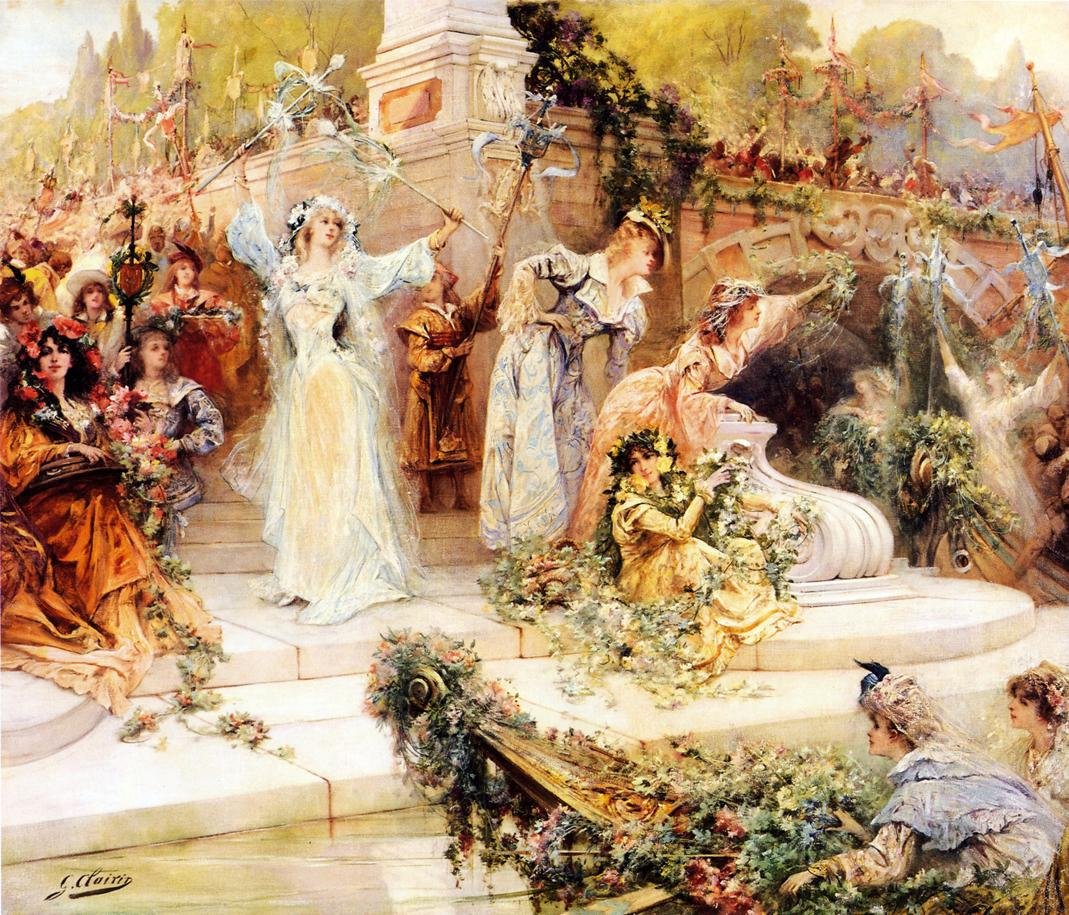 Het Feest door Georges Clairin