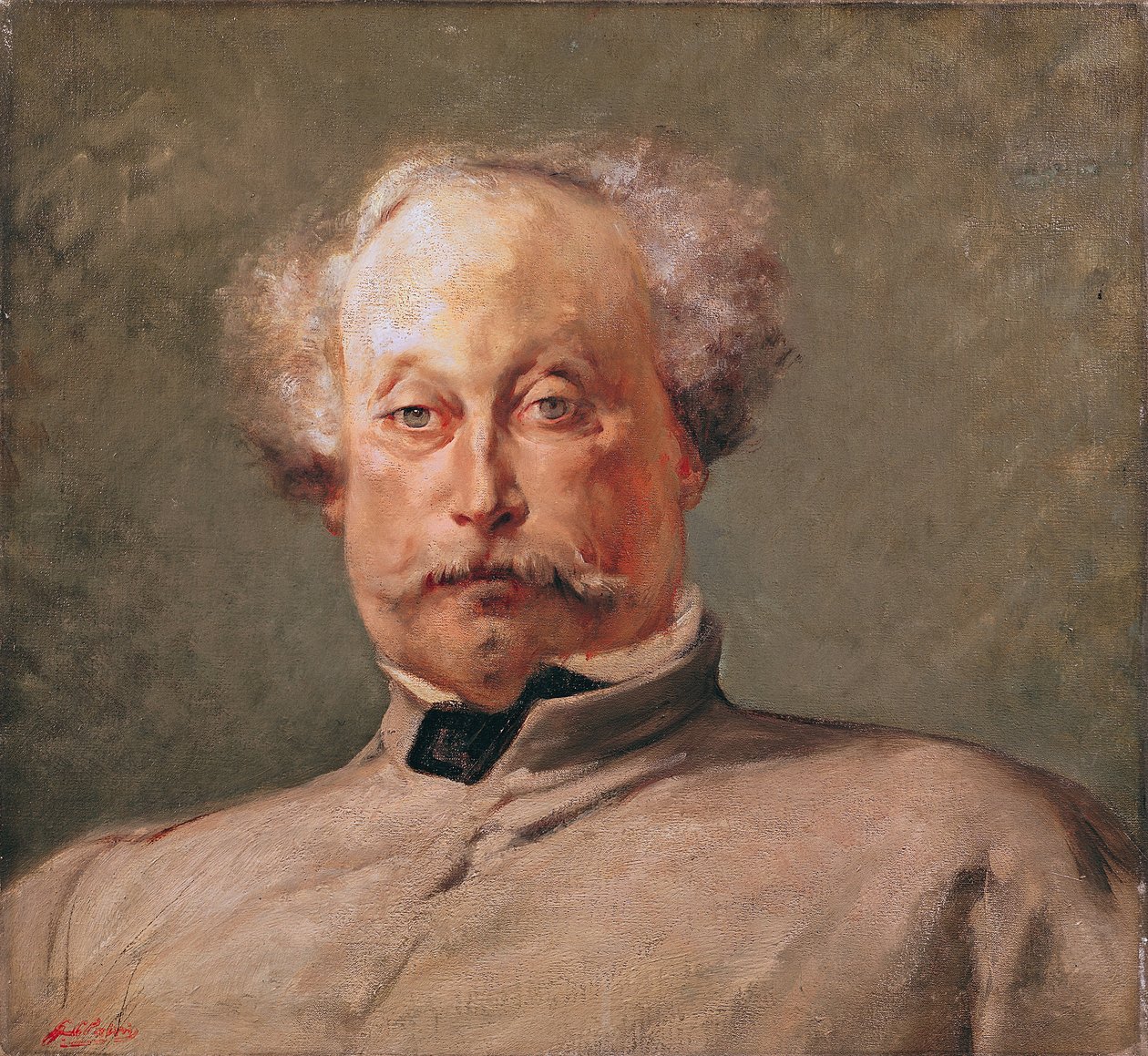 Portret van Alexandre Dumas fils (1824-95) door Georges Clairin