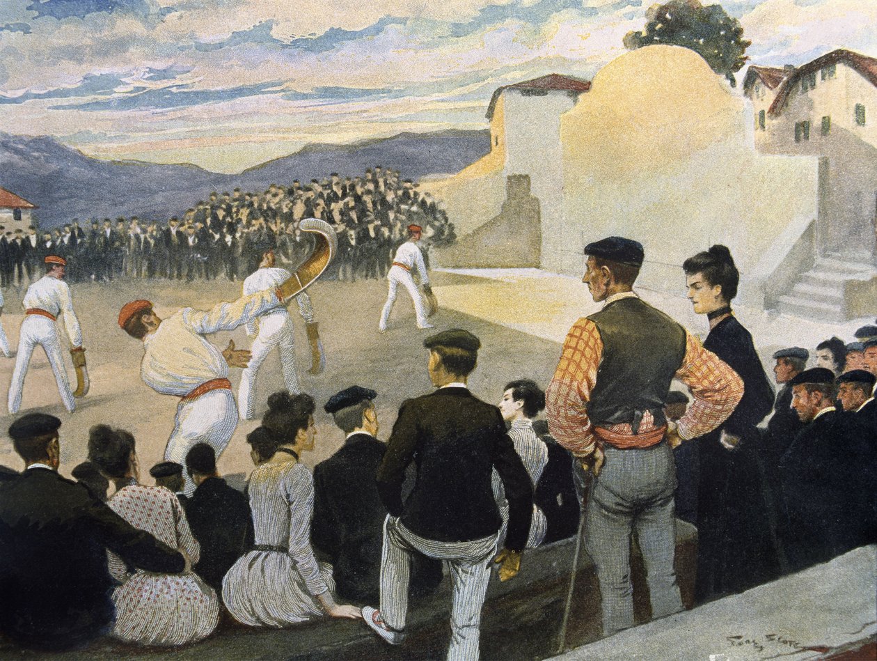 Pelota Parijs 1932 door Georges Score