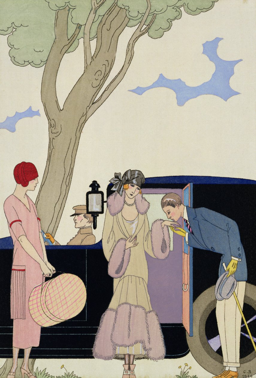 Afgunst door Georges (after) Barbier