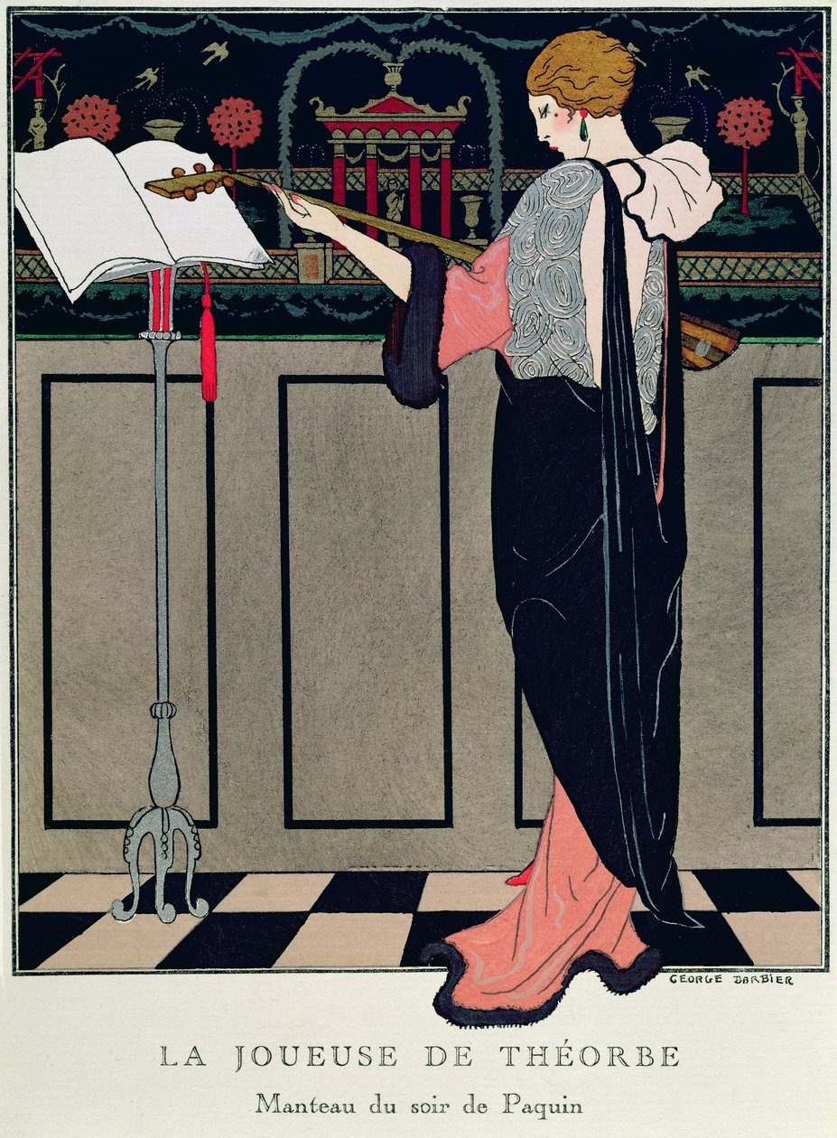 Zomeravondkleding van Art Gout Beaute door Georges Barbier