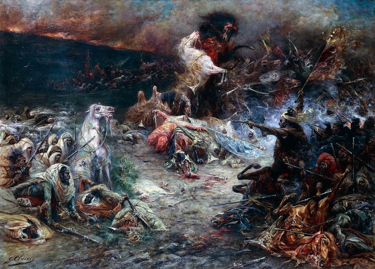 De Slachting door Georges Clairin