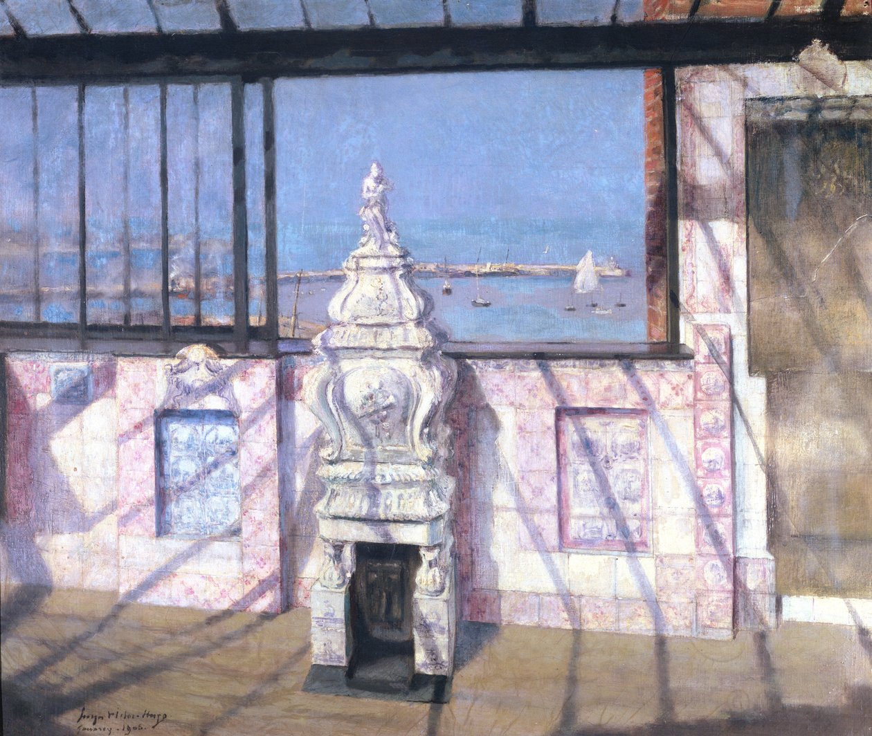 De Uitkijk in Guernsey, 1905 door Georges Hugo