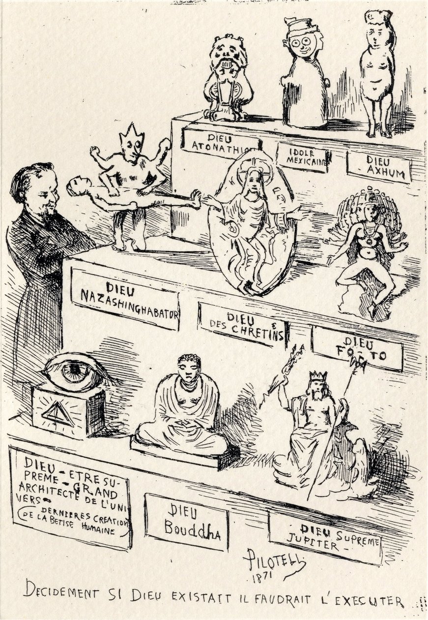Pilotell, "Als god bestond, zou hij geëxecuteerd moeten worden" door Georges Labadie Pilotell