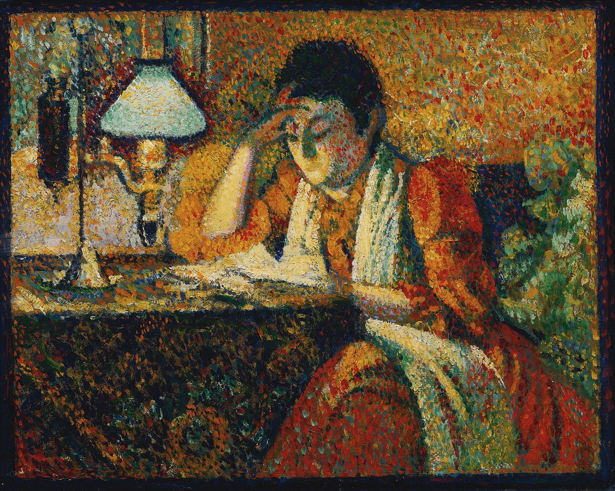 De lezer door Georges Lemmen