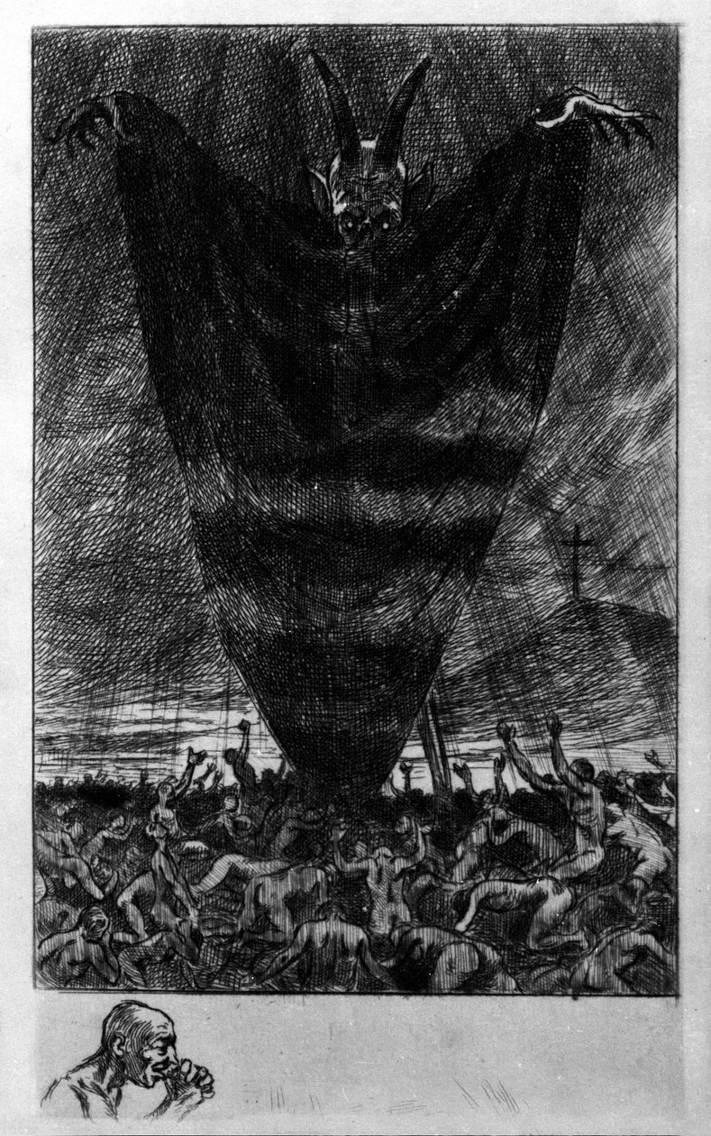 Illustratie door Georges Antoine Rochegrosse voor 