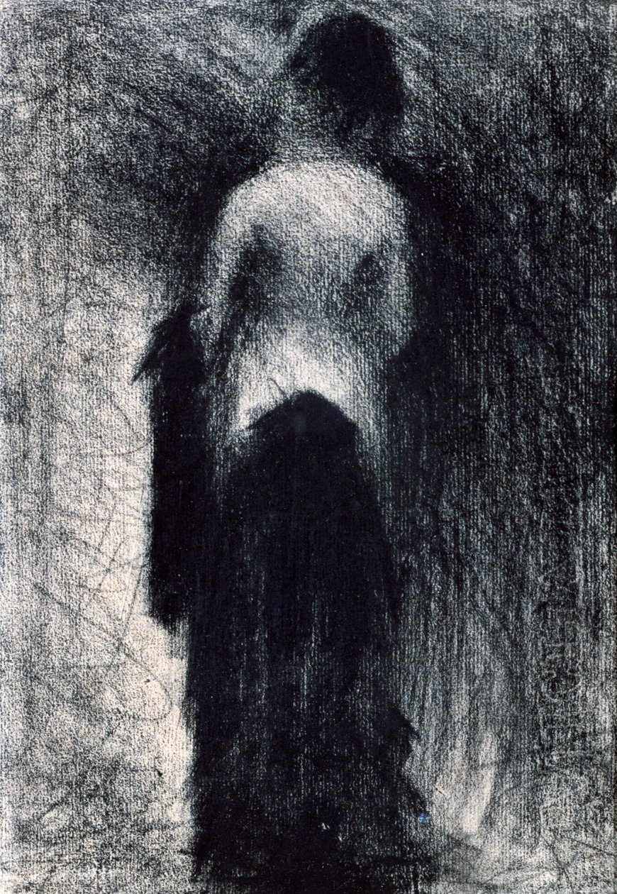 Vrouw Gezien van Achteren door Georges Pierre Seurat