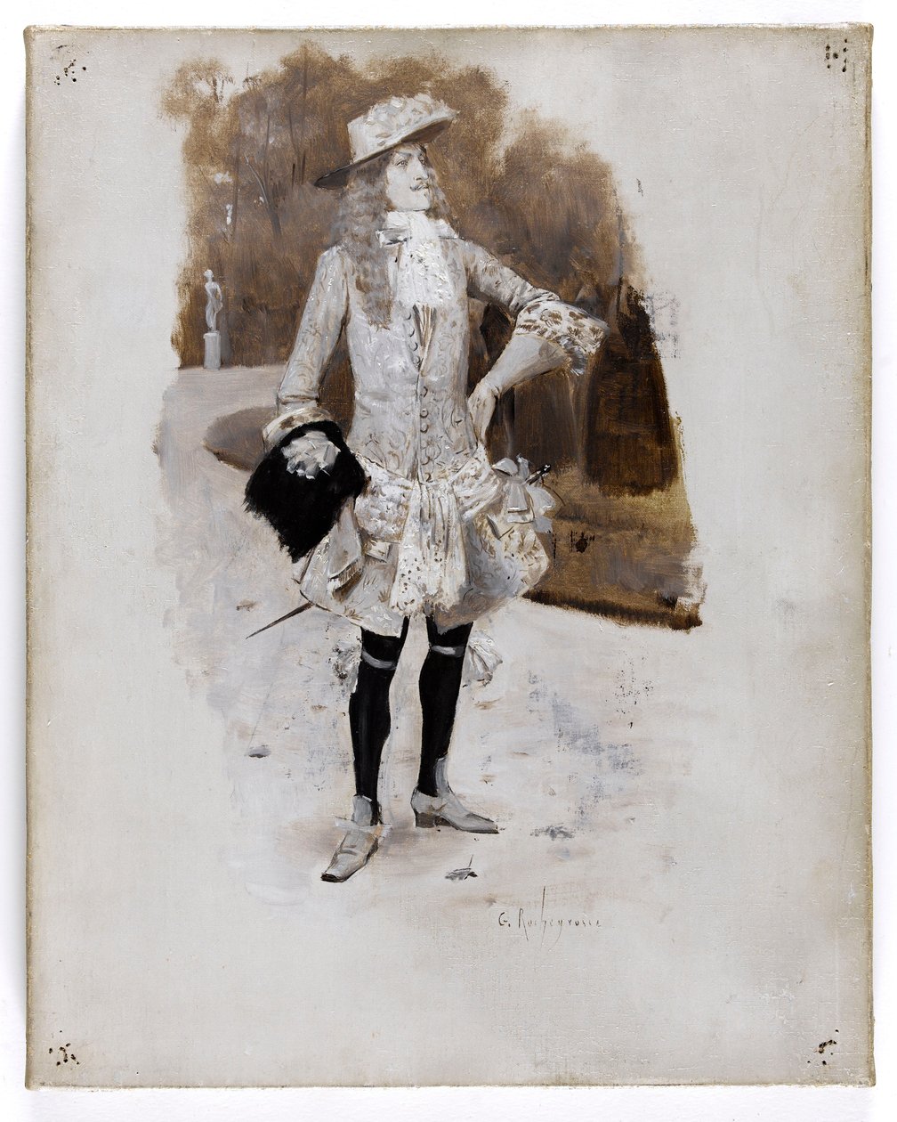 Heer David Dirry-Moir. door Georges Rochegrosse
