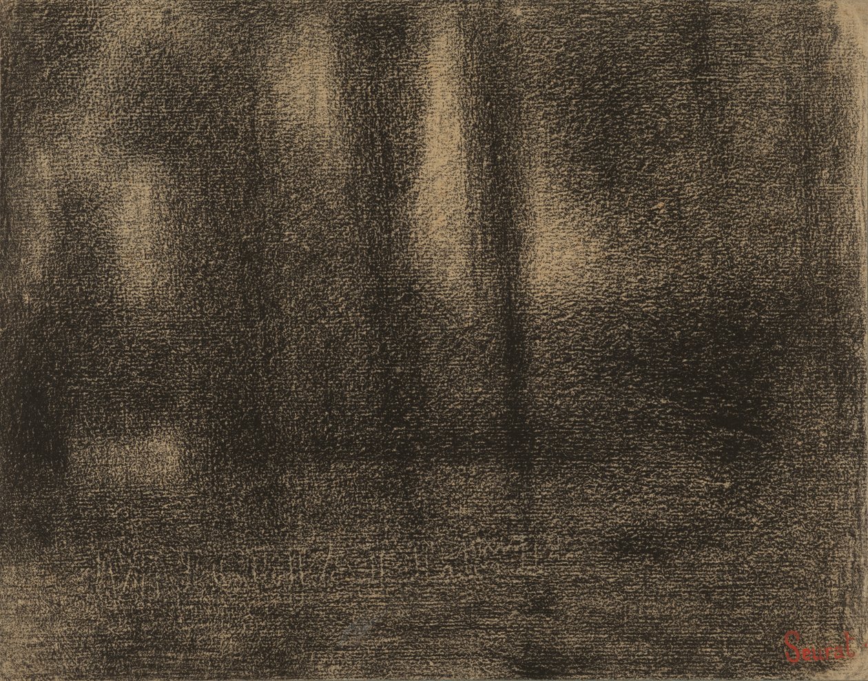 Populieren door Georges Seurat
