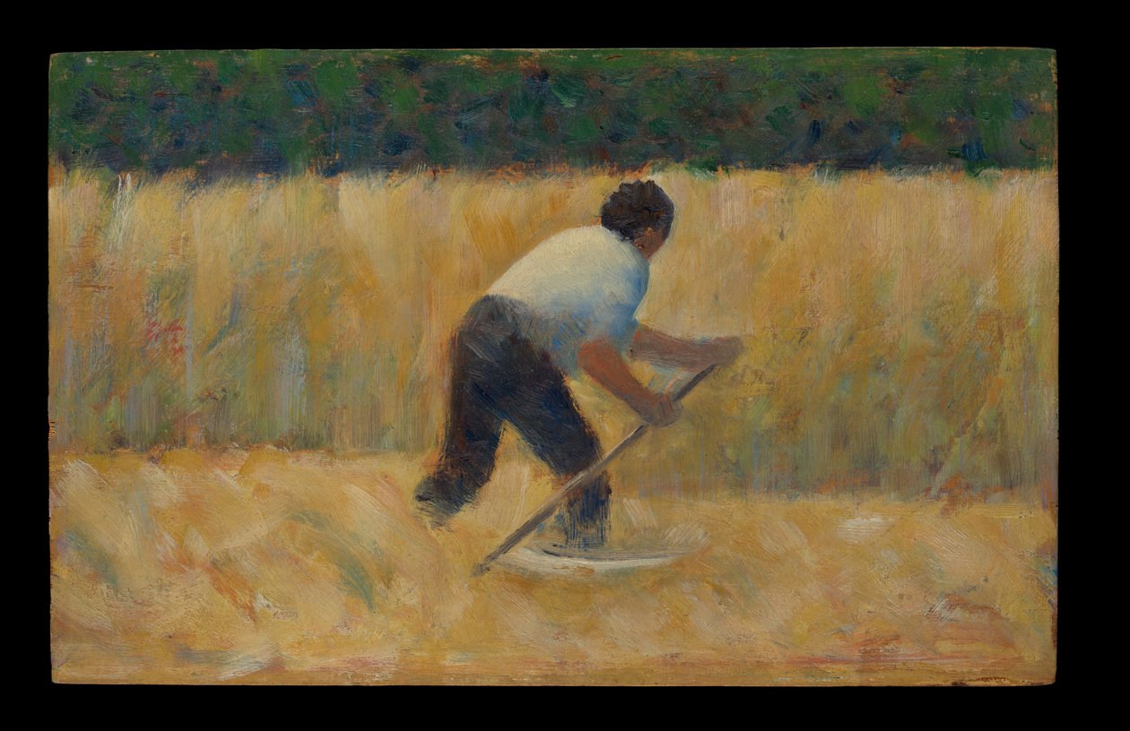 De maaier door Georges Seurat