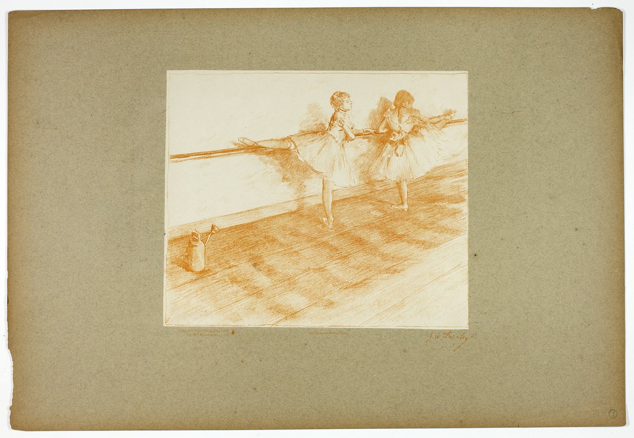 Dansers aan de bar door Georges William Thornley