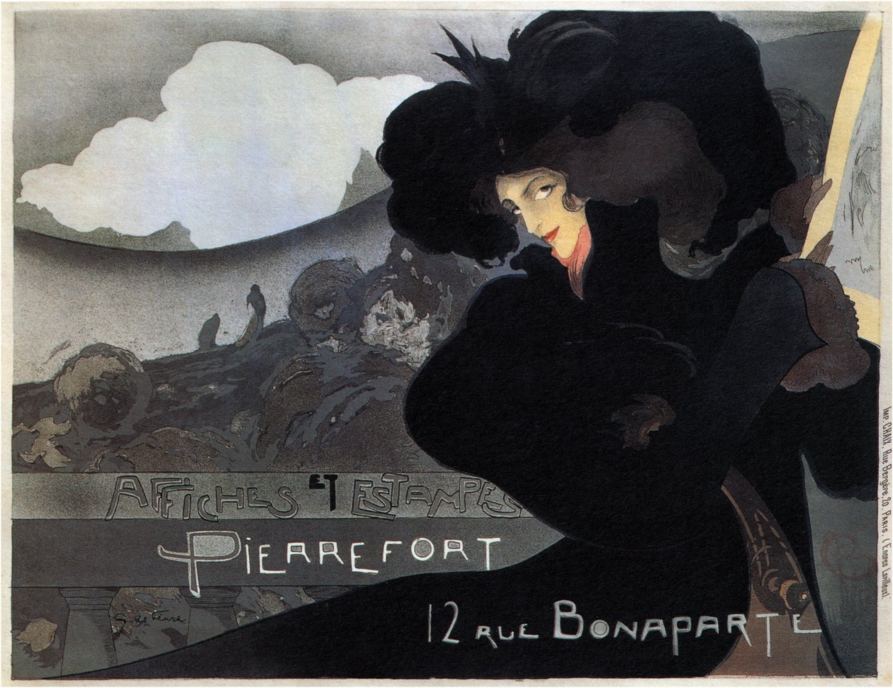 Pierrefort, Affiches et Stampes, 1898 door Georges de Feure