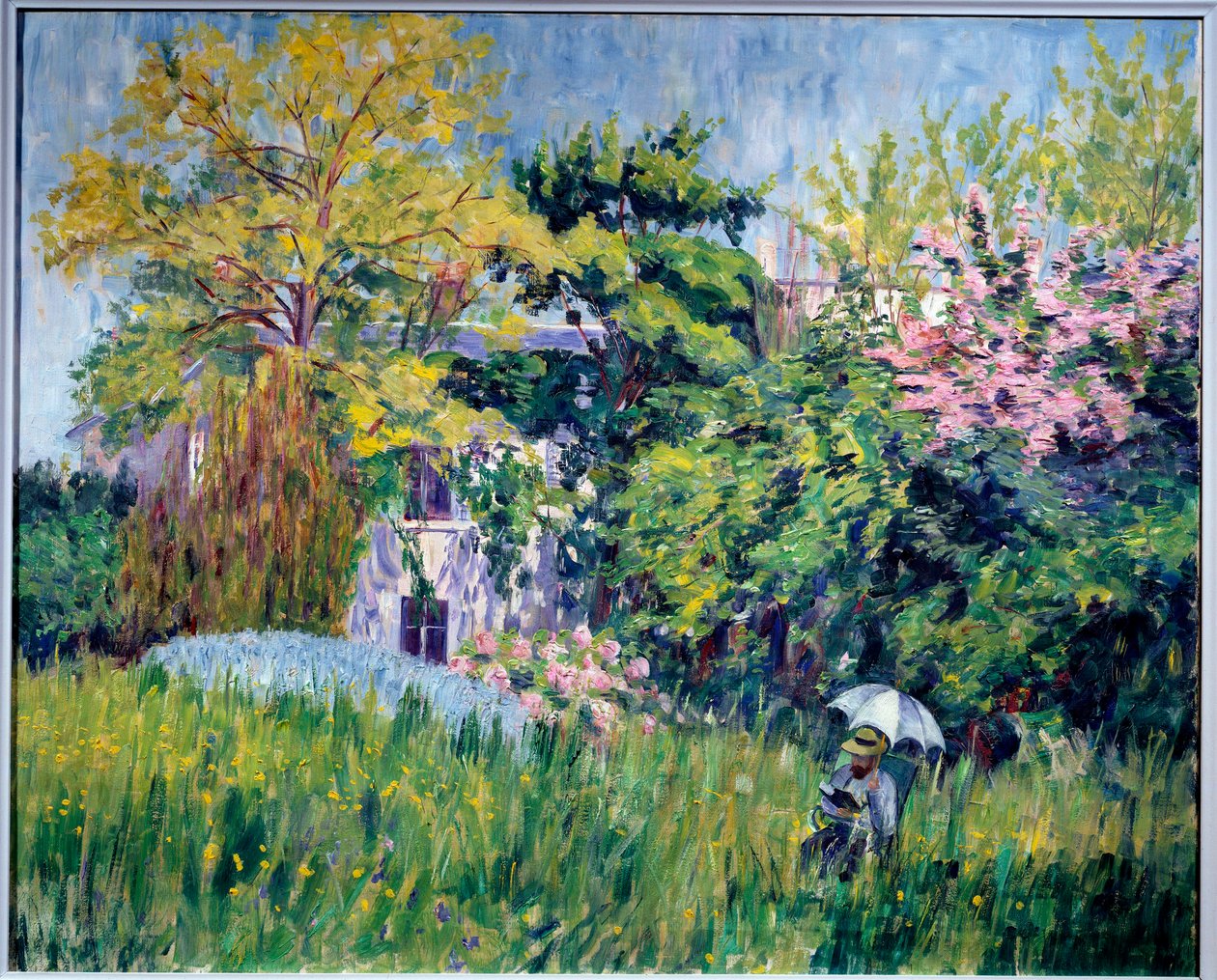 De tuin van Bonnieres door Georgette Agutte