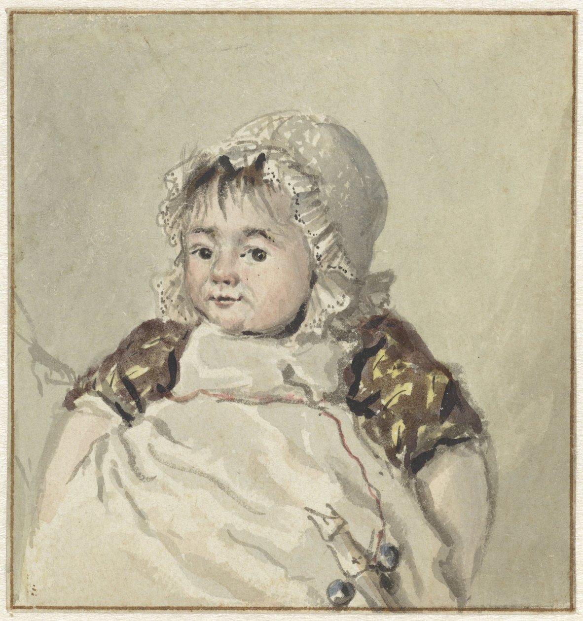 Portret van Cornelia Johanna van Os door Georgius Jacobus Johannes van Os