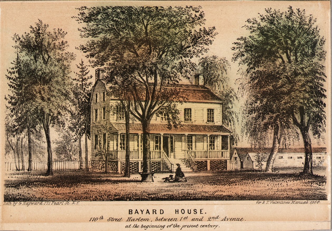 Bayard House, 110th St. Harlem tussen 1st en 2nd Avenue door Gerald Sinclair Hayward