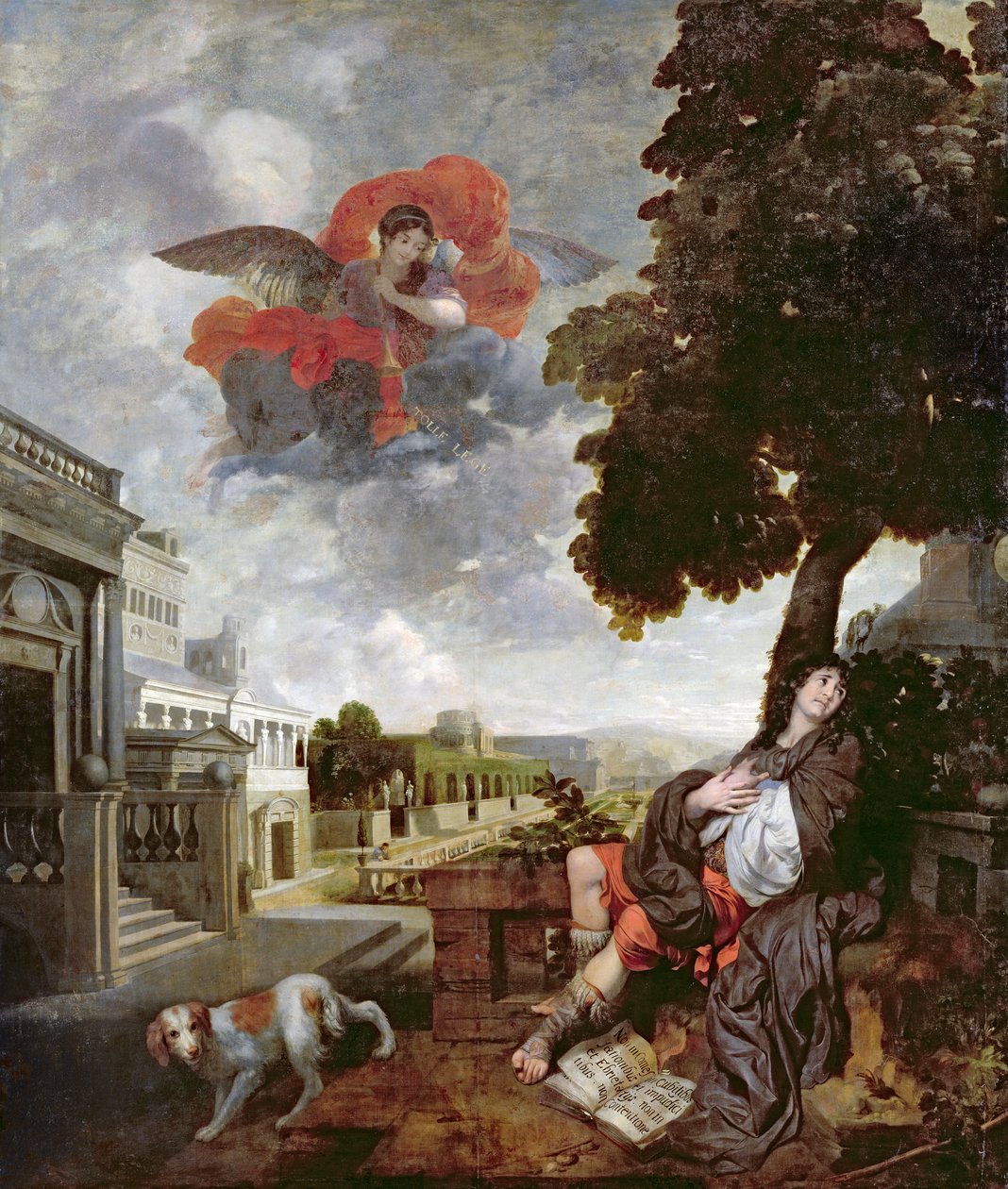 De bekering van St. Augustinus, c.1663 door Gerard de Lairesse