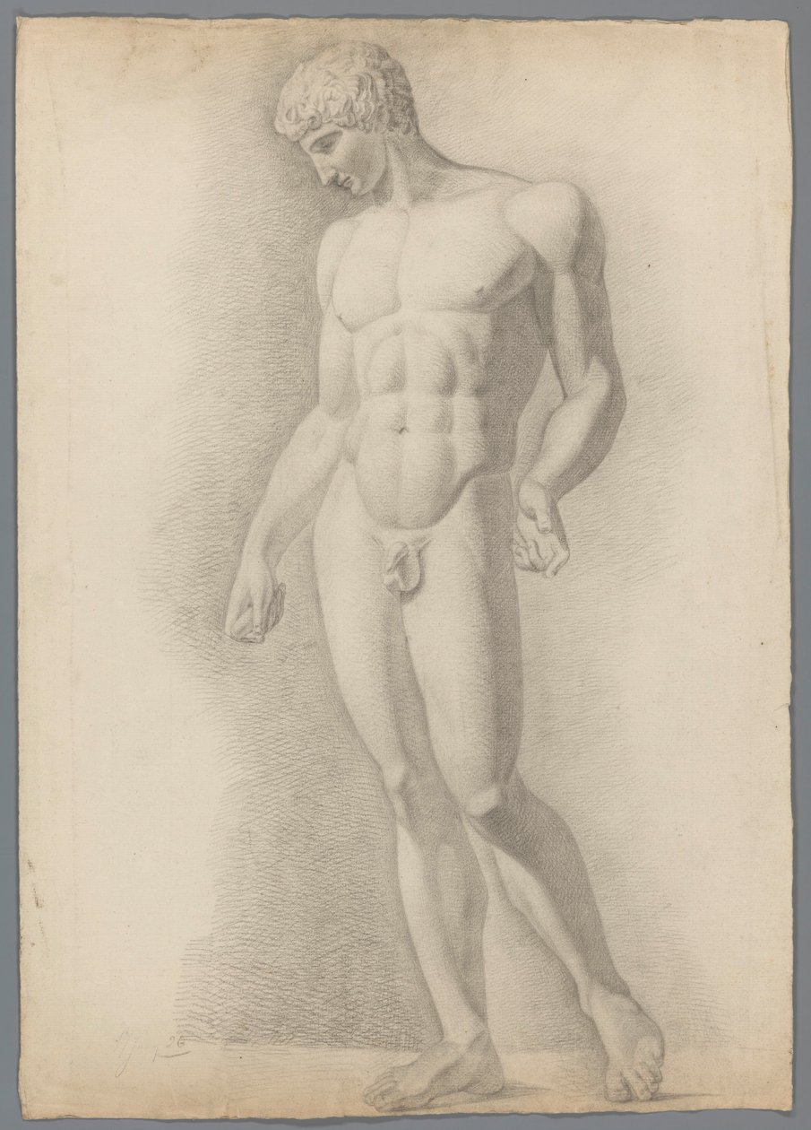 Studie naar een klassiek beeld door Gerard Allebé