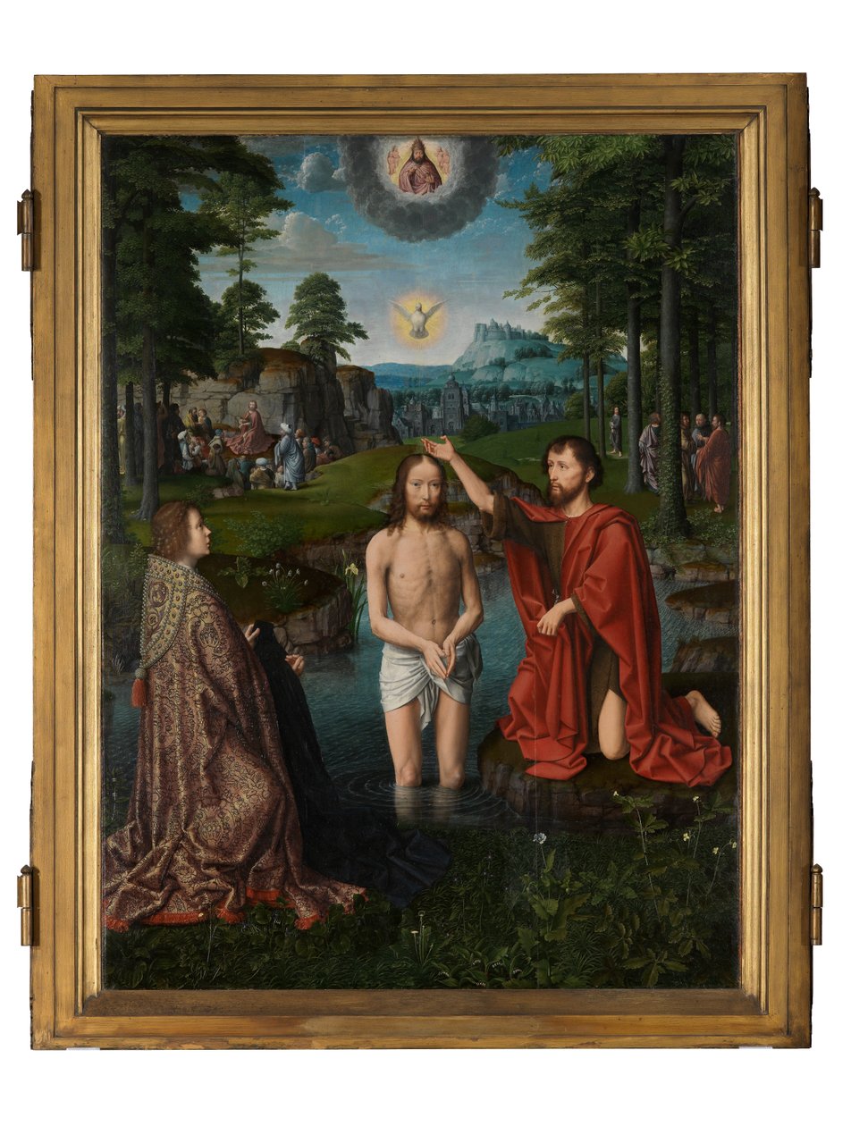 De Doop van Christus, ca. 1502-08 door Gerard David